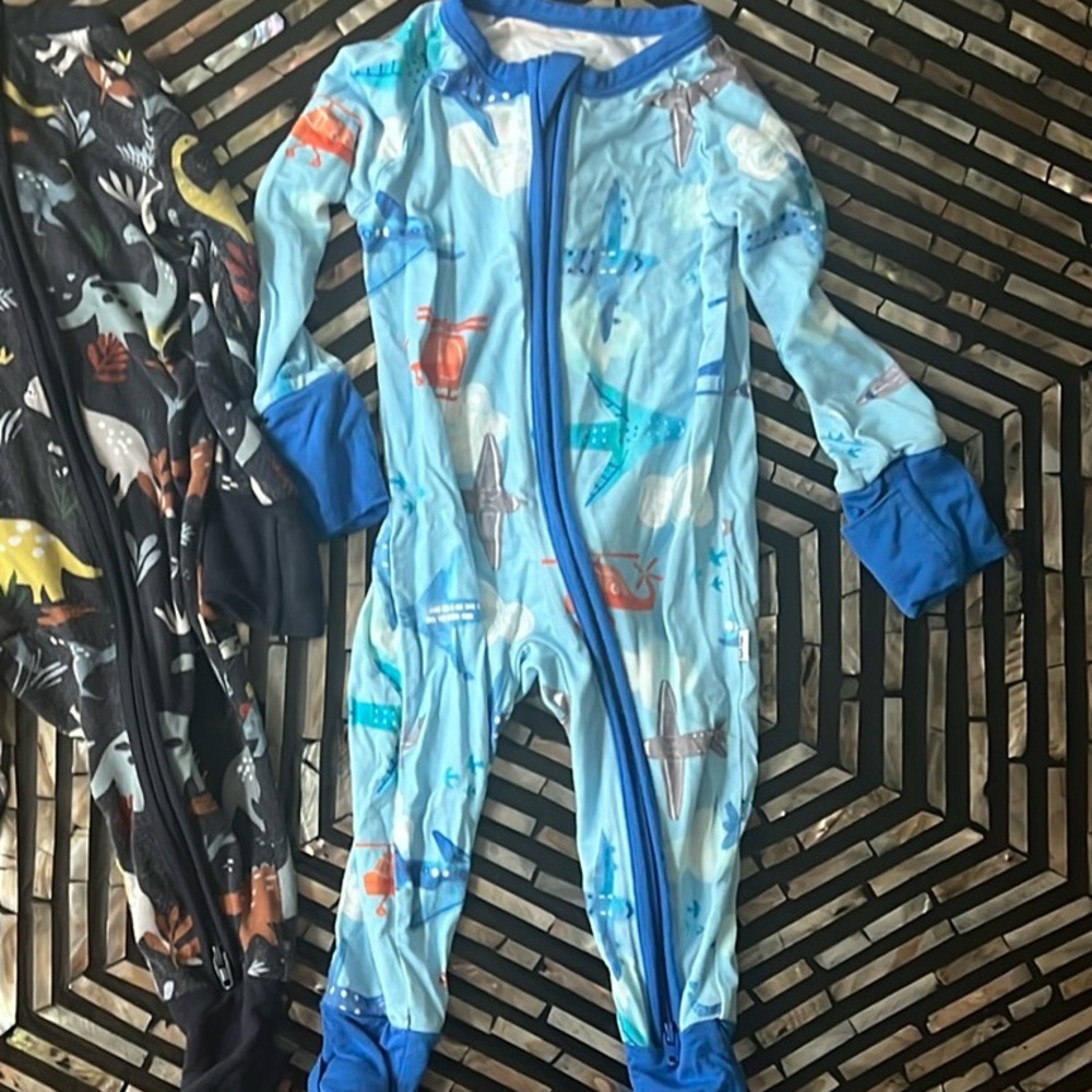 Little sleepies Airplane Onesie